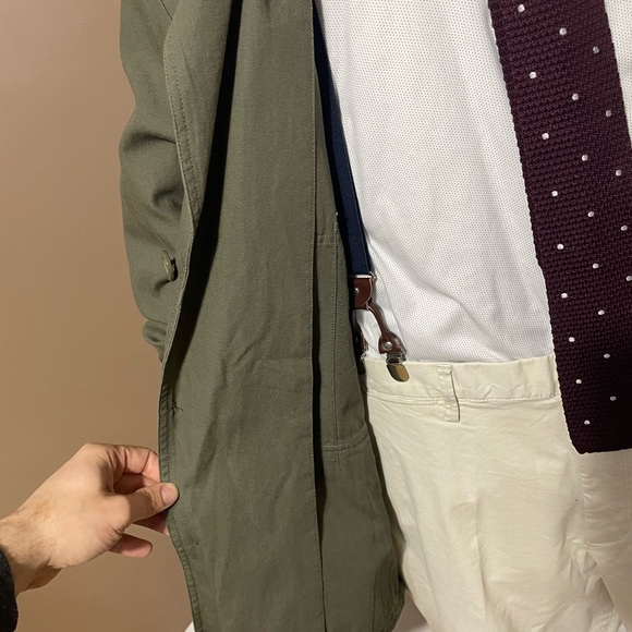 Safari Jacket forest green canvas/duck cloth XL/47R/57EU - Picture 5 of 14